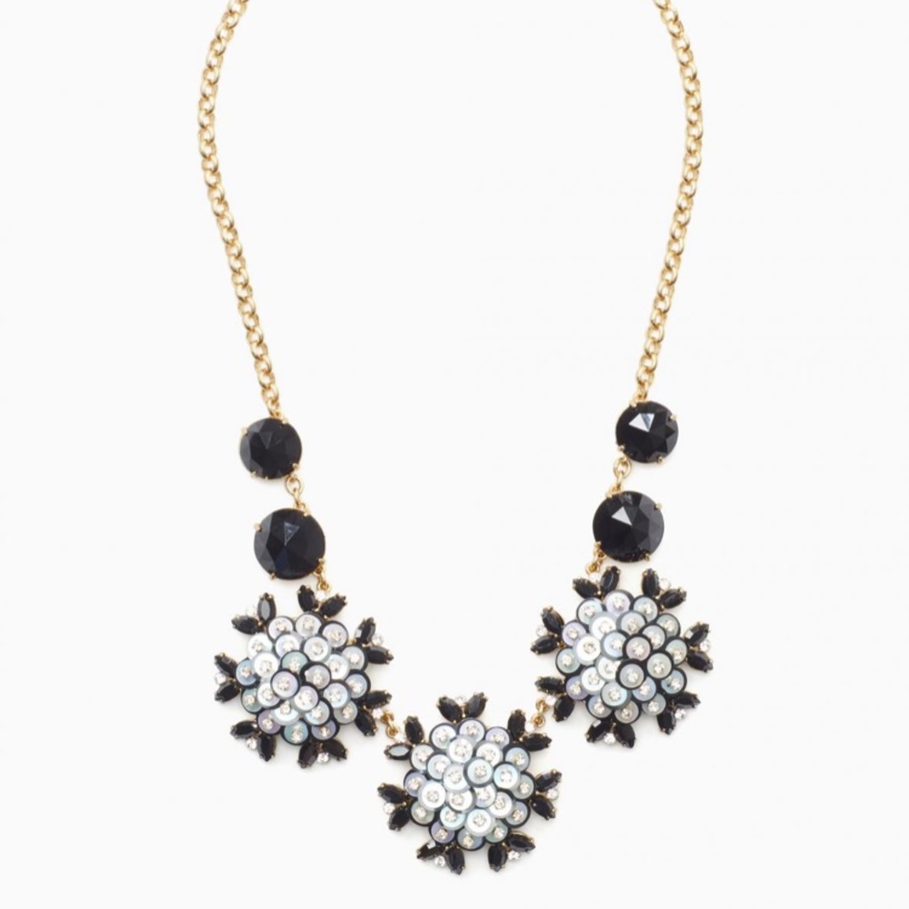Kate Spade Be Bold Black & Gold Necklace